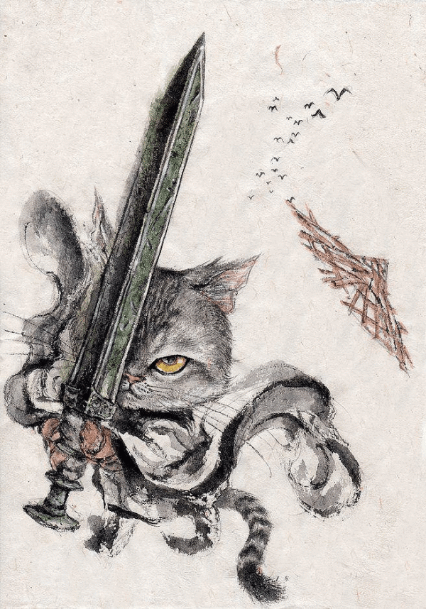 Cat Swordsman Cat Swordsman